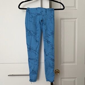 Bombshell Sportswear Blue Marble Leggings